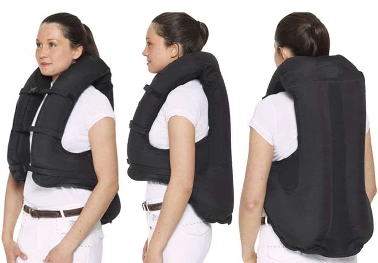 Rider Safety Airbag Vest 600D Fabric Lightweight Children/ Adults Unisex