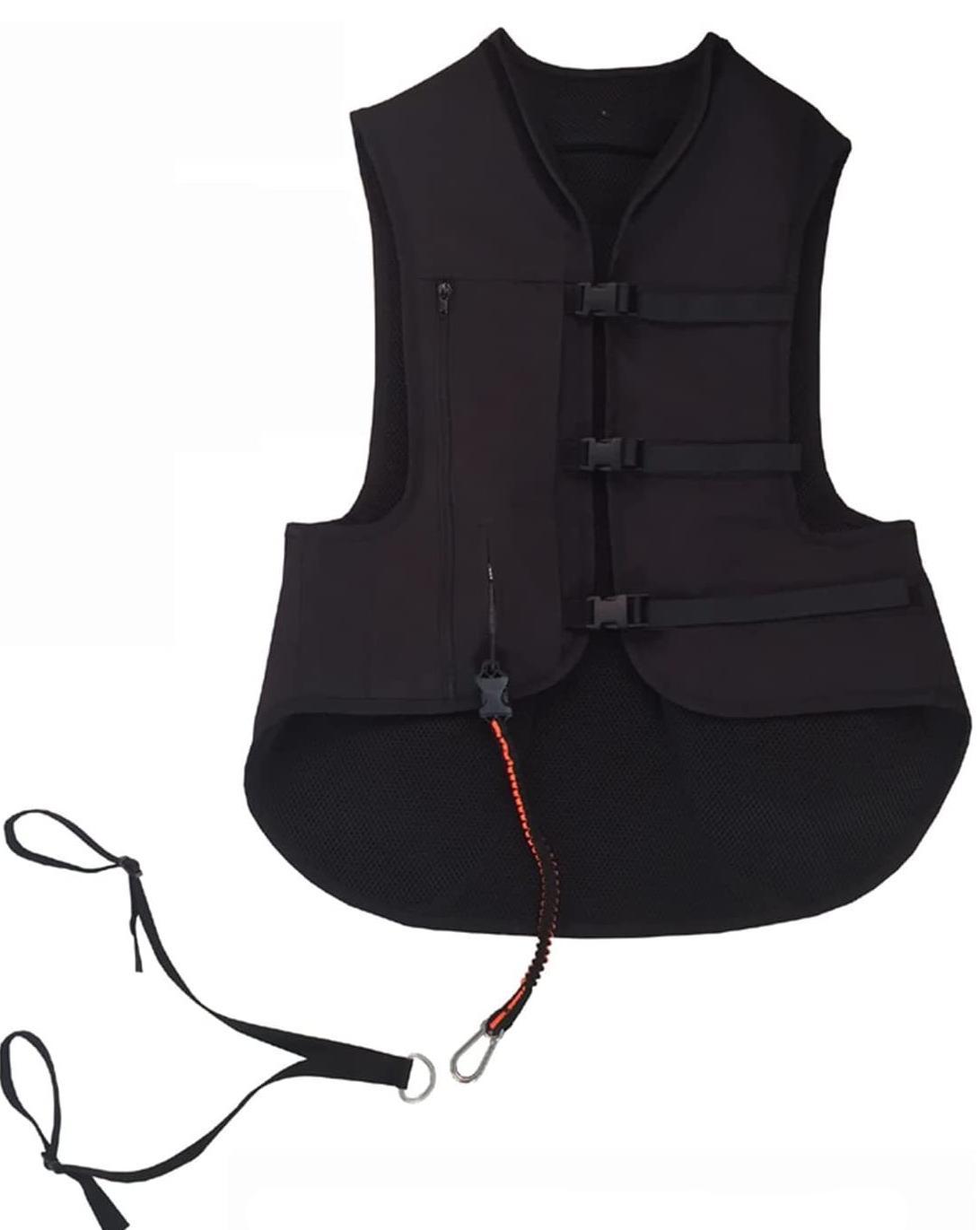 Rider Safety Airbag Vest 600D Fabric Lightweight Children/ Adults Unisex