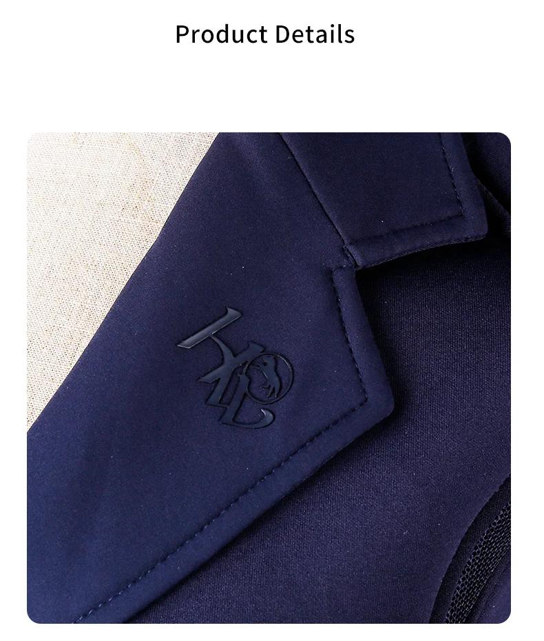 Women horse riding suit competion jacket breathable fabric black tops equestrian equipments for female riders